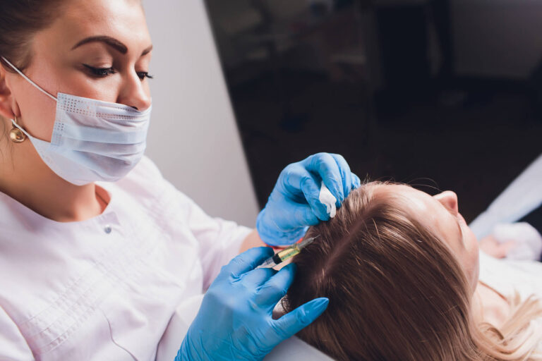 Platelet rich plasma injection procedure