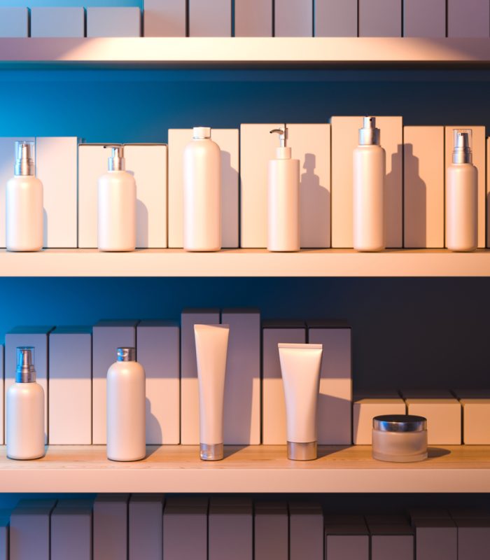 Cosmetic Bottle Products Of Liquid